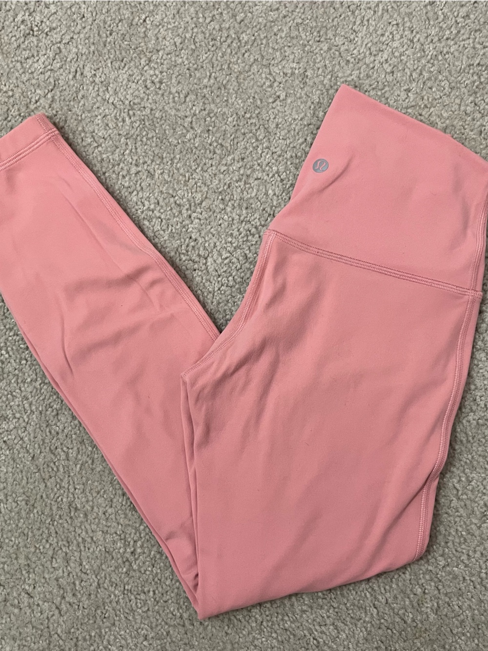 Lululemon Align High-Rise Pant 25" Puff Pink Size 4
